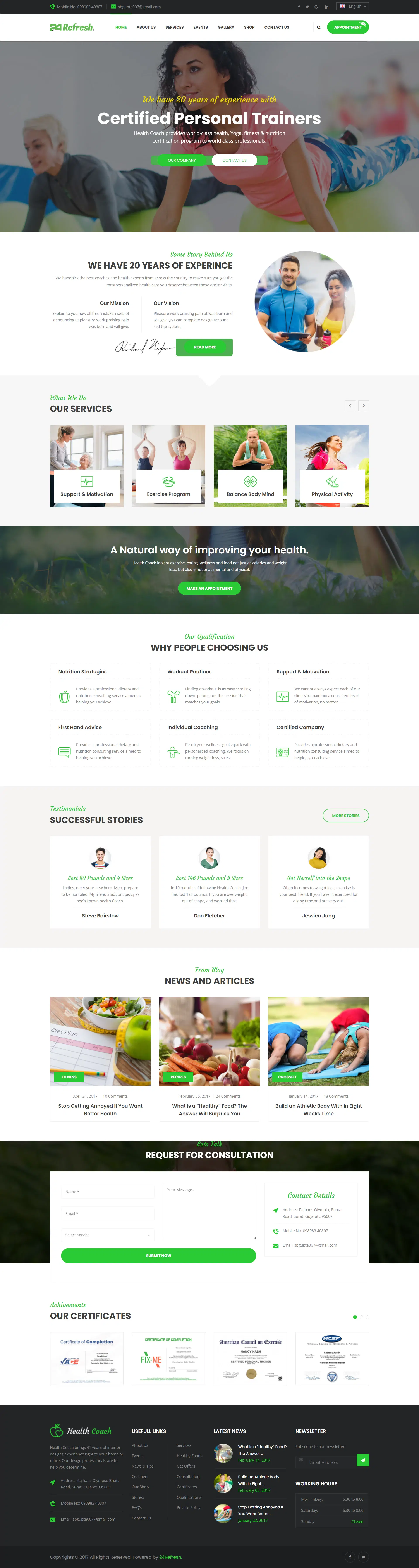 24Refresh project